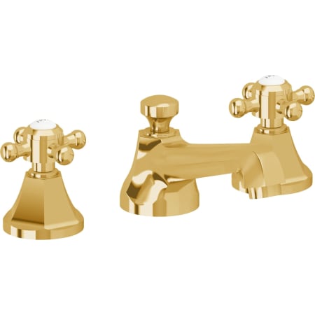 A large image of the California Faucets 4702ZBF Lifetime Polished Gold