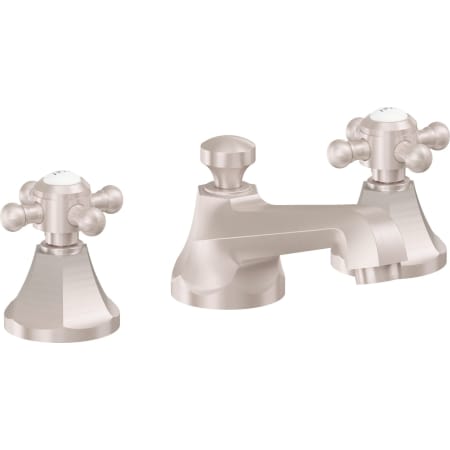 A large image of the California Faucets 4702ZBF Satin Nickel