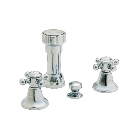 A large image of the California Faucets 4704 Polished Chrome