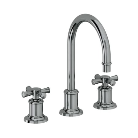 A large image of the California Faucets 4802XZBF Black Nickel