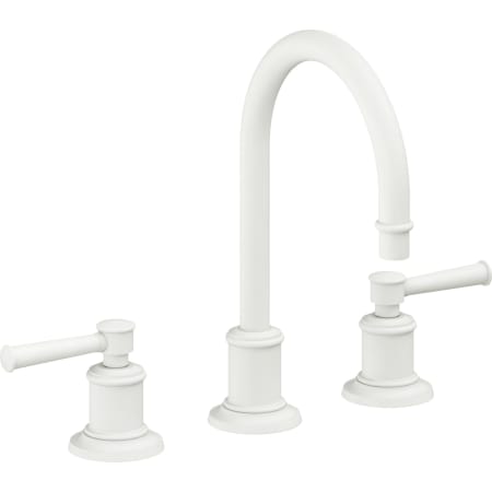 A large image of the California Faucets 4802ZBF Matte White