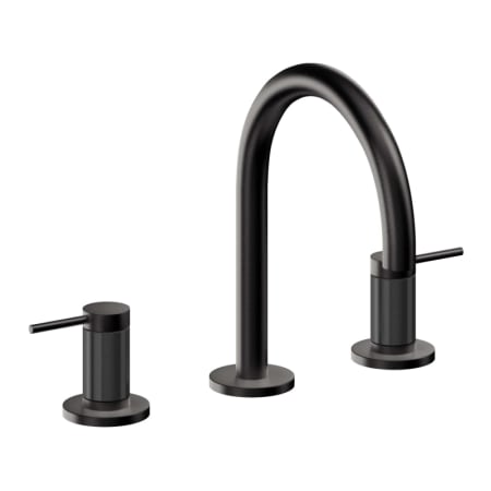 A large image of the California Faucets 5202F Matte Black