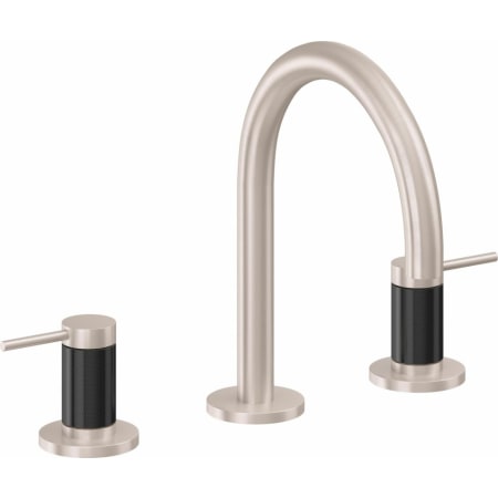 A large image of the California Faucets 5202F Satin Nickel