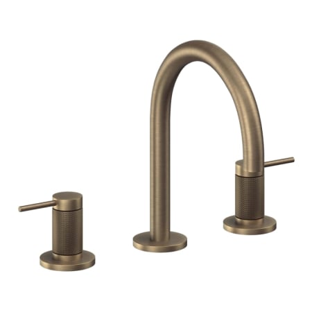 A large image of the California Faucets 5202K Antique Brass Flat