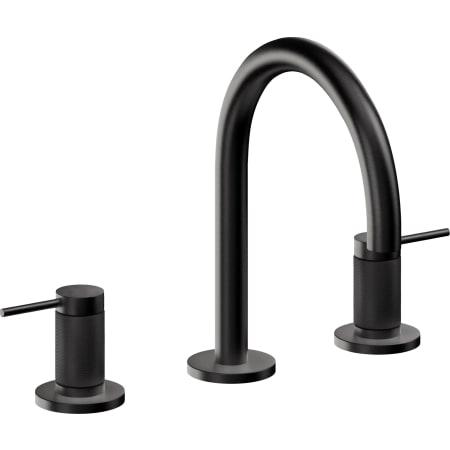 A large image of the California Faucets 5202KZBF Matte Black