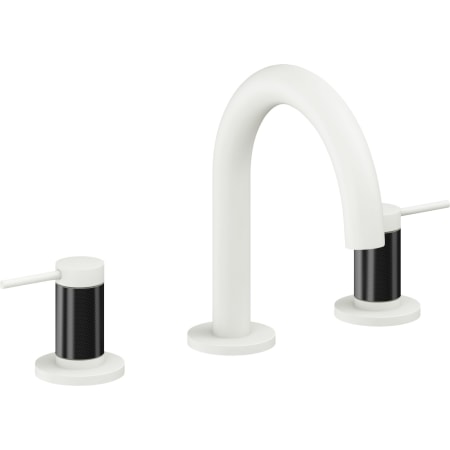 A large image of the California Faucets 5202MFZBF Matte White