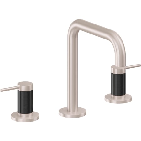 A large image of the California Faucets 5202QFZB Satin Nickel