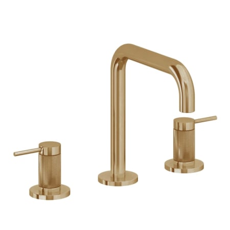 A large image of the California Faucets 5202QK Burnished Brass Uncoated