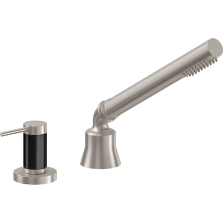 A large image of the California Faucets 52F.62.18 Satin Nickel