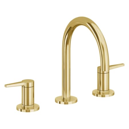 A large image of the California Faucets 5302 Lifetime Polished Gold