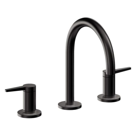 A large image of the California Faucets 5302 Matte Black