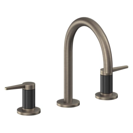 A large image of the California Faucets 5302F Antique Nickel Flat