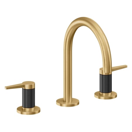 A large image of the California Faucets 5302F Lifetime Satin Gold