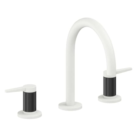 A large image of the California Faucets 5302F Matte White