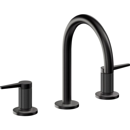 A large image of the California Faucets 5302FZBF Matte Black