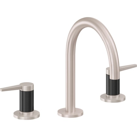 A large image of the California Faucets 5302FZBF Satin Nickel