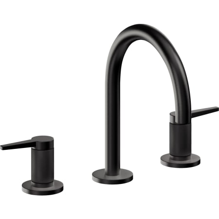 A large image of the California Faucets 5302KZBF Matte Black