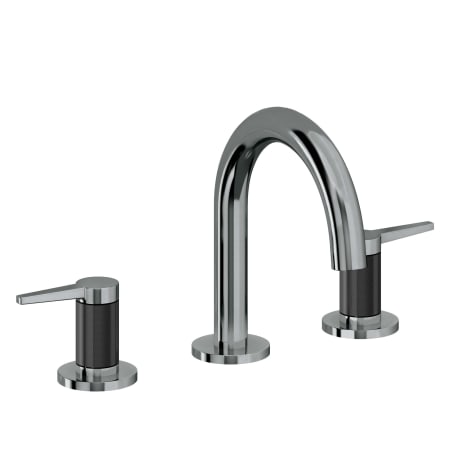A large image of the California Faucets 5302MF Black Nickel