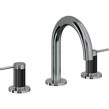 A large image of the California Faucets 5302MFZB Black Nickel