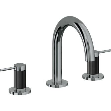 A large image of the California Faucets 5302MFZBF Black Nickel