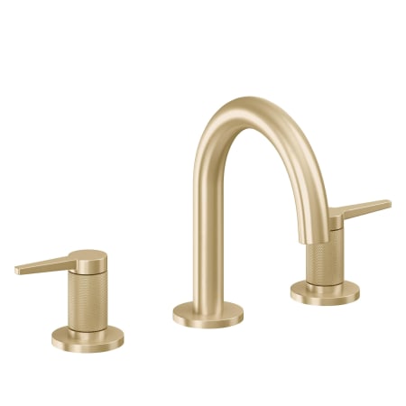 A large image of the California Faucets 5302MK Satin Brass