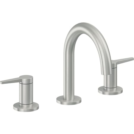 A large image of the California Faucets 5302MZBF Satin Chrome