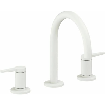 A large image of the California Faucets 5302ZBF Matte White