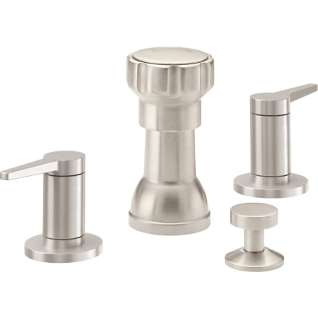 A large image of the California Faucets 5304 Satin Nickel
