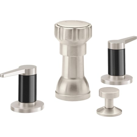 A large image of the California Faucets 5304F Satin Nickel