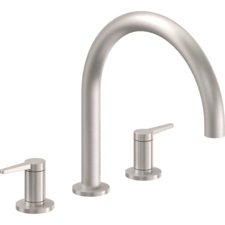 A large image of the California Faucets 5308 Satin Nickel