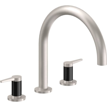 A large image of the California Faucets 5308F Satin Nickel