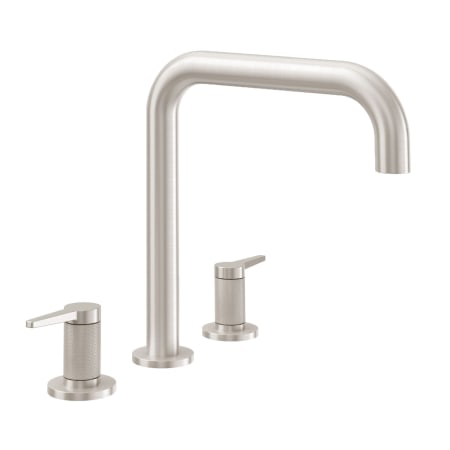 A large image of the California Faucets 5308QK Satin Nickel