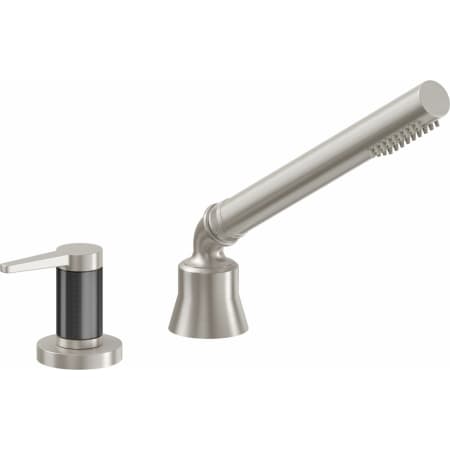 A large image of the California Faucets 53F.62.18 Satin Nickel