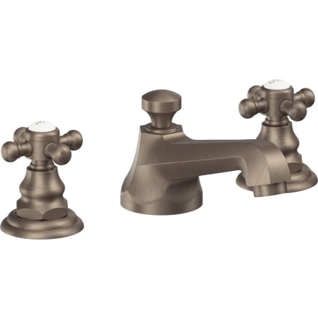 A large image of the California Faucets 6002ZBF Antique Nickel Flat