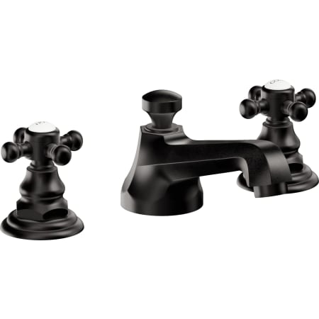 A large image of the California Faucets 6002ZBF Matte Black
