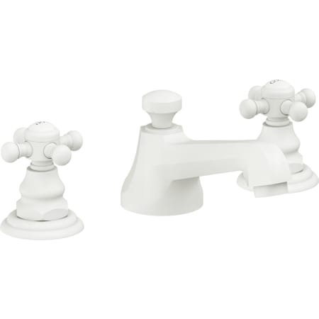 A large image of the California Faucets 6002ZBF Matte White