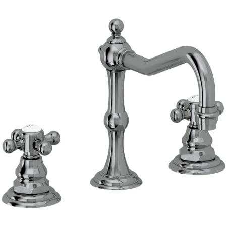 A large image of the California Faucets 6102 Black Nickel
