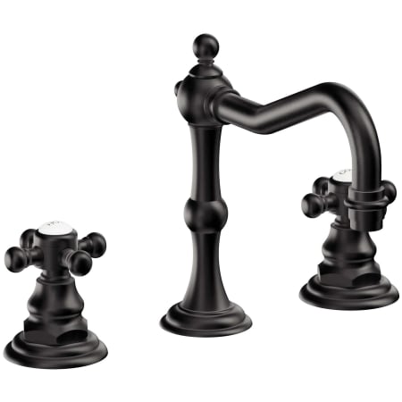 A large image of the California Faucets 6102 Matte Black