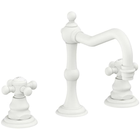 A large image of the California Faucets 6102 Matte White