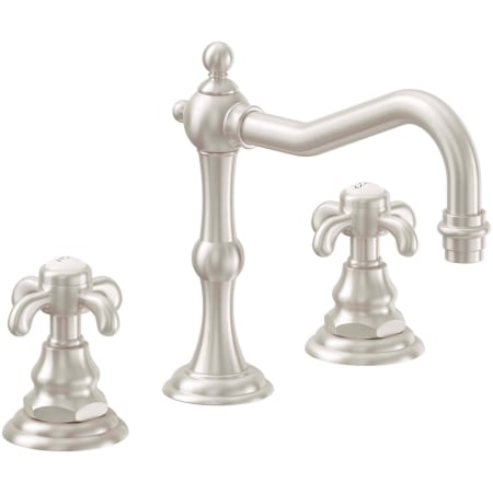 A large image of the California Faucets 6702 Satin Nickel