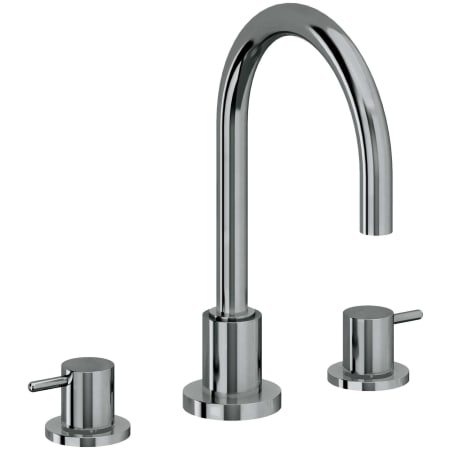 A large image of the California Faucets 6202ZB Black Nickel