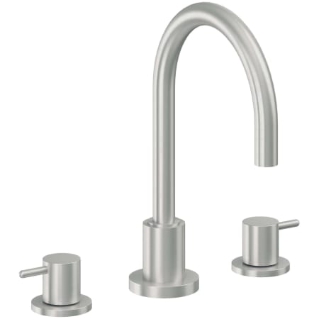 A large image of the California Faucets 6202ZB Satin Chrome