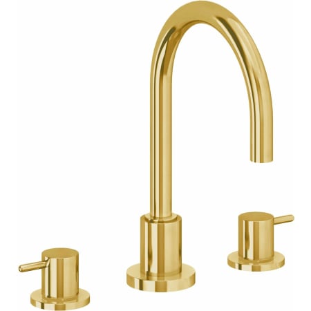 A large image of the California Faucets 6202ZBF Lifetime Polished Gold