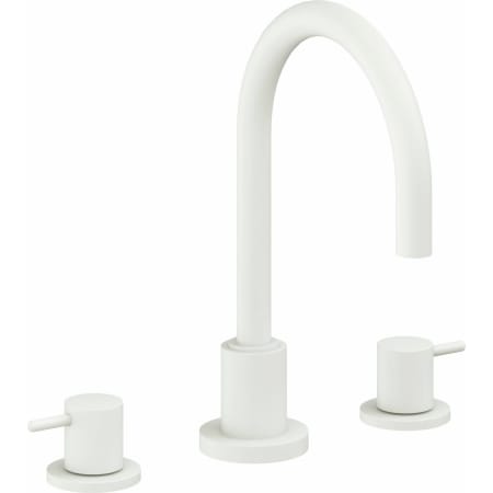 A large image of the California Faucets 6202ZBF Matte White