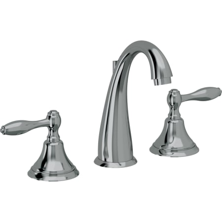 A large image of the California Faucets 6402 Black Nickel