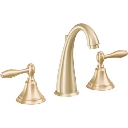 A large image of the California Faucets 6402ZB Satin Brass