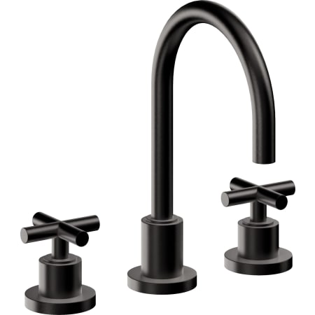 A large image of the California Faucets 6502 Matte Black