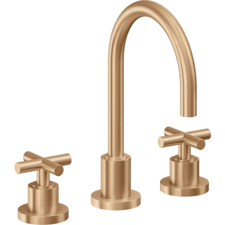 A large image of the California Faucets 6502 Satin Bronze