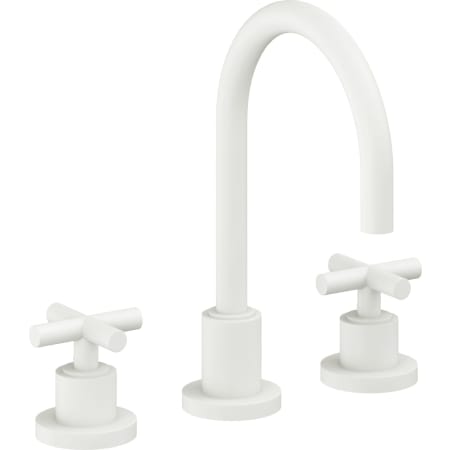 A large image of the California Faucets 6502ZBF Matte White