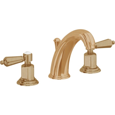 A large image of the California Faucets 6802 Burnished Brass Uncoated